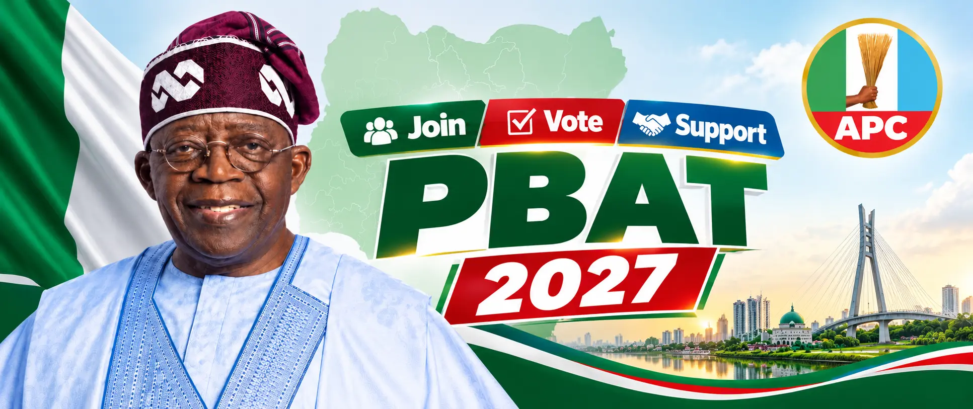 Join, Vote, Support PBAT 2027 - sign up